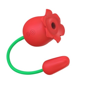 Rose Shape Vagina ssanie wibratory intymne dobre sutek Sucker Oral Licking