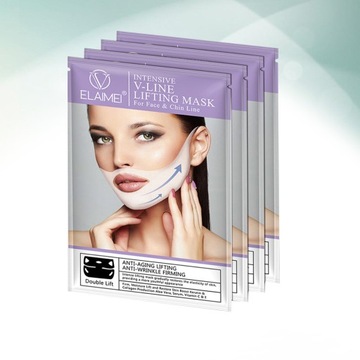 Увлажняющая коллагеновая лифтинг-маска V Line для подбородка 4