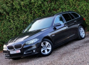 BMW Seria 5 F10-F11 Touring Facelifting 520d 190KM 2016 BMW Seria 5 Full. .po oplatach, bardzo ladna, GWARANCJA 2.0 Diesel