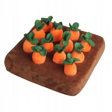 Marchewka Lalka Pet Dog Chew Toy Mata do wąchania