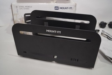 4601 Тележка ПОЛКА ПОДСТАВКА ДЛЯ КОМПЬЮТЕРА MI MOUNT-IT MI-7153 черный