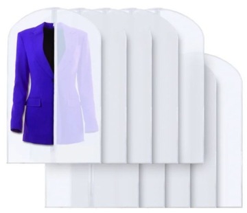 ЧЕХОЛ ДЛЯ ОДЕЖДЫ НА МОЛНИИ КОСТЮМ РУБАШКИ ПОДВЕСНОЙ ДЛЯ ГАРДЕРОБА 100Х60