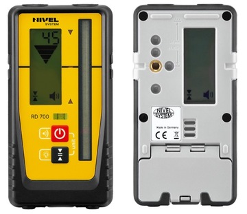 РОТАЦИОННЫЙ ЛАЗЕРНЫЙ УРОВЕНЬ СИСТЕМА NIVEL NL500 ЦИФРОВОЙ ДАТЧИК RD700