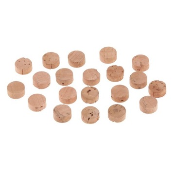 20 кусков пробкового гриля для трубы из дерева