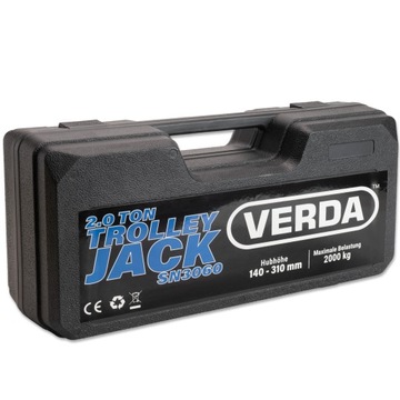 PODNOŚNIK SAMOCHODOWY HYDRAULICZNY WARSZTATOWY ŻABA 2T LEWAREK W WALIZCE