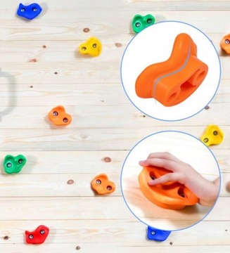 Восхождение на скалолазаниям для детей для детей большие красочные 20 шт.