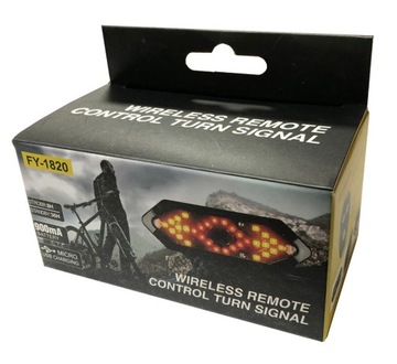 Велосипедные поворотники Светодиодные указатели поворотов + Задний фонарь