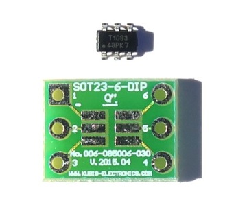 ATtiny10-TS8R z adapterem
