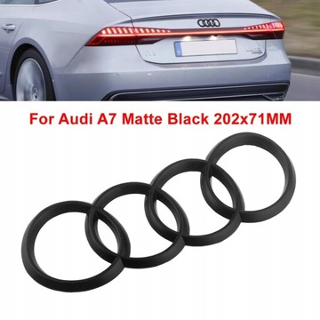 Emblemat do ZNACZEK LOGO przed i tyl AUDI