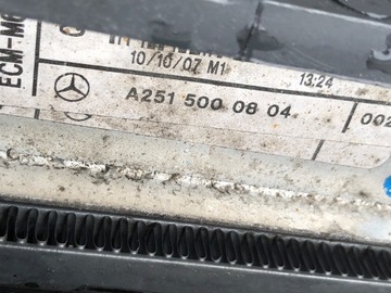 ПЕРЕДНИЙ РЕМЕНЬ РАДИАТОРА R КЛАСС 251 W251