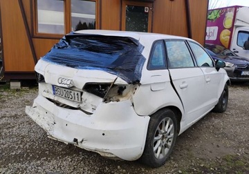 Audi A3 8V Hatchback 3d 1.4 TFSI CoD ultra 150KM 2016 Audi A3 Sportback 2016r, SALON POLSKA. 1.4 Benzyna. Uszkodzony tyl i prawy., zdjęcie 2