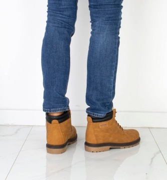 7804 МУЖСКИЕ УТЕПЛЕННЫЕ БОТИНКИ CAMEL 42