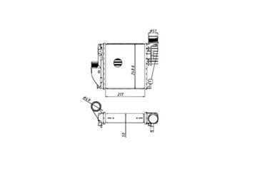 MAGNETI MARELLI INTERCOOLER PEUGEOT 308 II