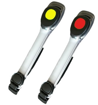 OPASKA LED LAMPKA ŚWIECĄCA NA RAMIĘ ROWER 2 sztuki