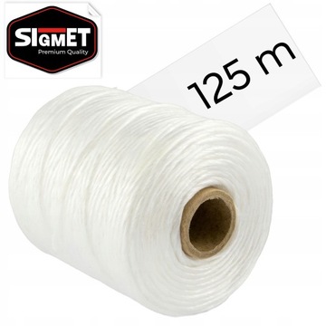 SZNUREK DO PODWIESZANIA WEŁNY 125M MOCNY ROLNICZY