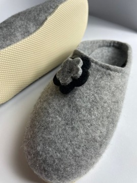 Bambosze Women's Welt Slippers Удобные домашние -изготовленные Ciapa Slippers теплые