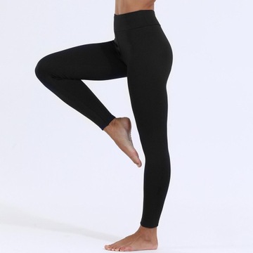 Women s Fleece eggings Yoga Pants Thermal High L