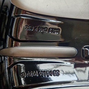4× DISK HLINÍK MERCEDES-BENZ OE 7.5" X 18" 5X112 ET 52