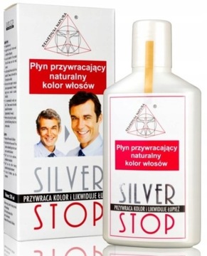 SILVER STOP PRZYWRACA KOLOR WŁOSÓW SIWIENIE 200 ML