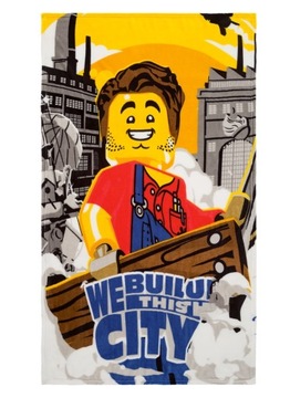LEGO CITY | Miękki koc z polaru , 100 x 150 cm