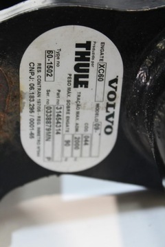 БУКСИРОВОЧНЫЙ КРЮК БУКСИРОВКА VOLVO XC60 II OEM BDB 31454314
