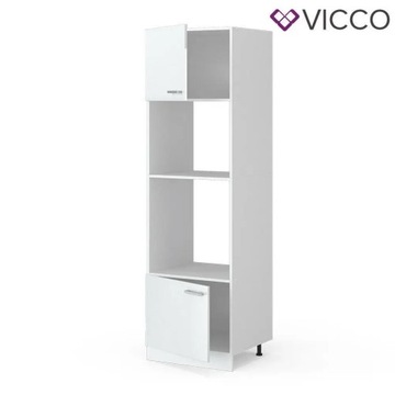 SZAFKA DO PIEKARNIKA BIAŁY POŁYSK 60Х207 VICCO