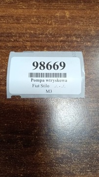 FIAT STILO 1.9 JTD ČERPADLO VSTŘIKOVAČE 0445010007