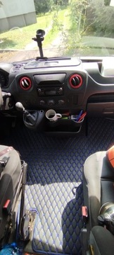 Ковры Renault Master Автобус Renault Master Кожаные стеганые ковры OPEL MOVANO ПОЛКА