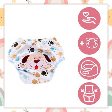 3 штанишка для тренировочных подгузников + 3 вставки для тренировочных подгузников PIAMBO