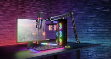 Компьютерный микрофон MOZOS MKIT-GX, USB-конденсаторный игровой набор