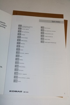 КАТАЛОГ ЗАПЧАСТЕЙ KOMAR SZTYWNIAK ​​232 схемы 32 страницы