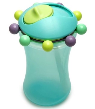 Melii Baby Sensoryczny bidon ze słomką 340ml Blue