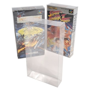 Protektor Super Famicom Transparentny 10szt