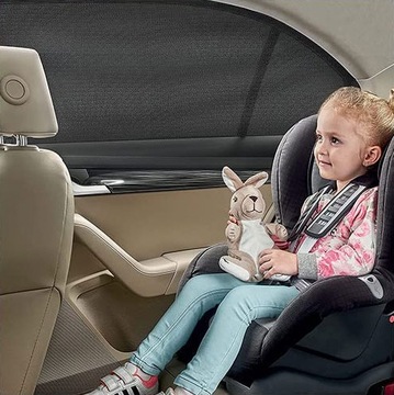 АВТОМОБИЛЬНЫЙ СОЛНЦЕЗАЩИТНЫЙ КОЗЫРЕК ДЕТСКИЙ КОЗЫРЕК ЗАДНЕГО ОКНА 2x