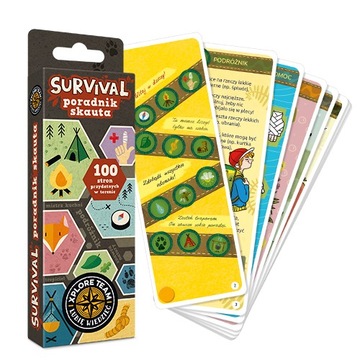 Książeczka Xplore Team - Survival. Poradnik
