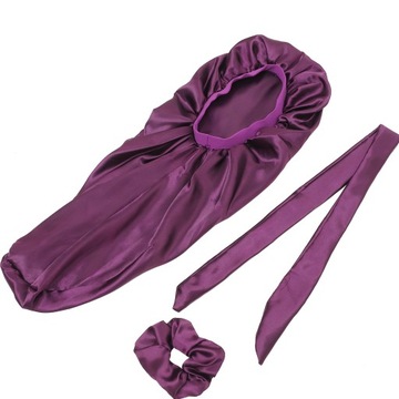 Атласные шапочки для сна с феном