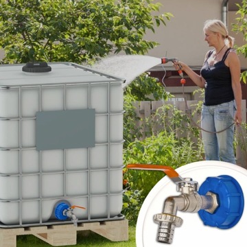 КРАН ШАРОВОЙ КРАН 1/2 ДЮЙМА IBC MAUZER БОЧНАЯ ПРОБКА КРАН ДЛЯ БАКА