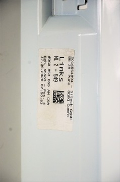 VW PASSAT B8 FL ПОРОГ Л+П БЕЛЫЙ LC9A 3G0853855AM