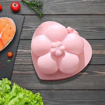 Поворотный поднос для закусок Розовый