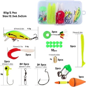 РЫБАЛОЧНЫЙ НАБОР ДЛЯ ДЕТЕЙ, НАУЧАЮЩИЙСЯ РЫБАЛКЕ, АКСЕССУАРЫ ДЛЯ УДОЧКИ, ПРИМАНКА