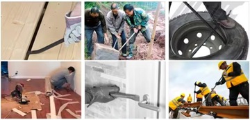 Ломик для извлечения ногтей Breszka Brecha 450мм Сталь 16х450мм Хорошее