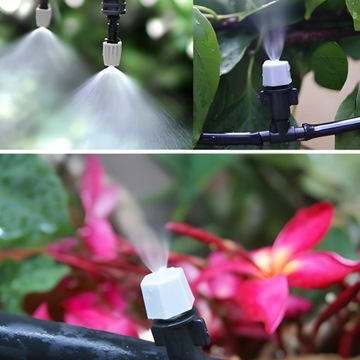 ШЛАНГ КАПЕЛЬНОГО ПОЛИВАНИЯ НАБОР ДЛЯ ПОЛИВАНИЯ ГАЗОНА СИСТЕМА ГОРШКОВ