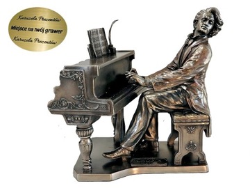 FRYDERYK CHOPIN FIGURKA TROFEUM MUZYCZNE RZZEŹBA v