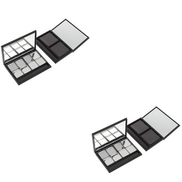 Магнитная дорожная палетка для макияжа с тенями для век