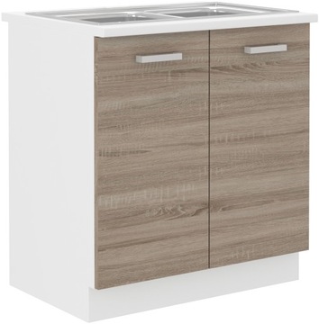 Szafka kuchenna OXFORD 80 ZL 2F ZB + blat
