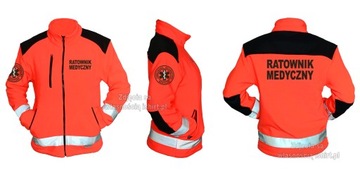 Флисовая светоотражающая лента Polar Medical FLUO 3 EMBROIDERY L