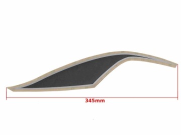 NAKLEJKA KEEWAY NADKOLA PRAWA SZARA ORYGINAŁ