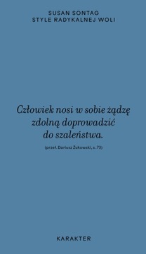 Style radykalnej woli wyd. 2