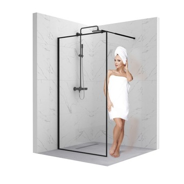ŚCIANKA SZYBA PRYSZNICOWA WALK-IN 100 CM SZKŁO 8MM ESG Easy2Clean SEVANTE
