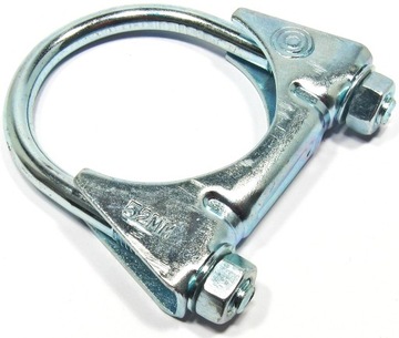 Obejma tłumika skręcana 52mm M8 - FISCHER / 52 mm